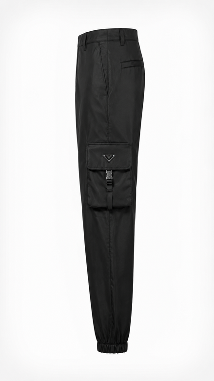Prada Re-Nylon Cargo Trousers (Pre-loved)