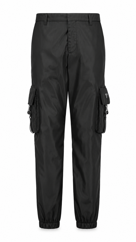 Prada Re-Nylon Cargo Trousers (Pre-loved)