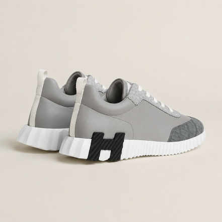 Hermès Bouncing Sneaker Touch Calfskin and Niloticus Crocodile "Unworn"