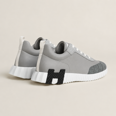 Hermès Bouncing Sneaker Touch Calfskin and Niloticus Crocodile "Unworn"