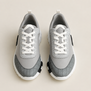 Hermès Bouncing Sneaker Touch Calfskin and Niloticus Crocodile 