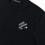 Louis Vuitton Signature T-Shirt Black 