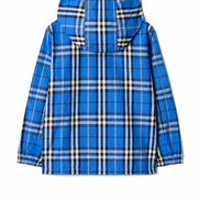 Burberry Reversible Check Hooded Windbreaker 