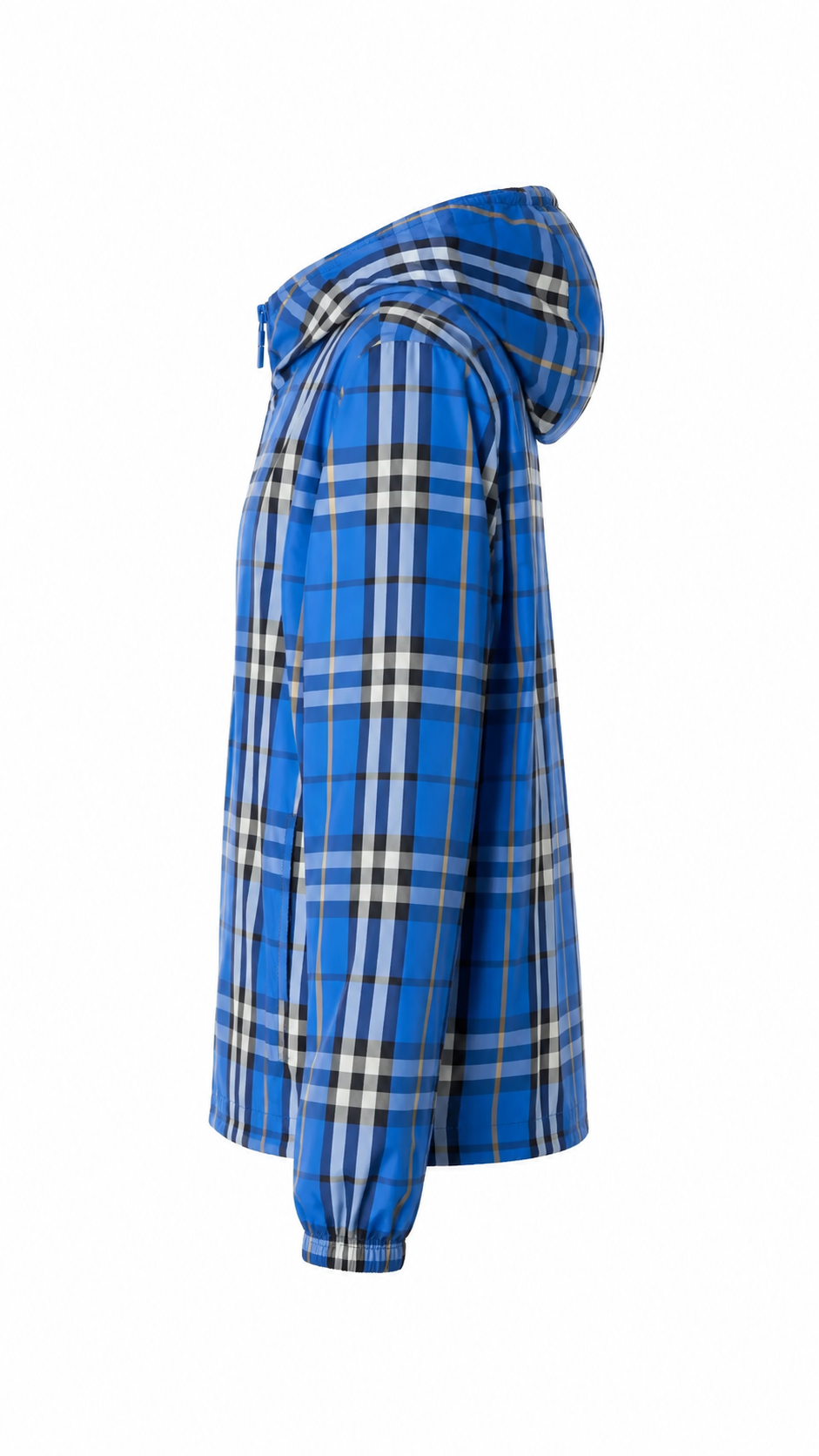 Burberry Reversible Check Hooded Windbreaker 