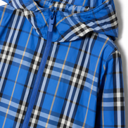 Burberry Reversible Check Hooded Windbreaker 