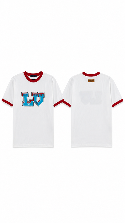 Louis Vuitton Varsity Logo Ringer T-Shirt "Unworn"