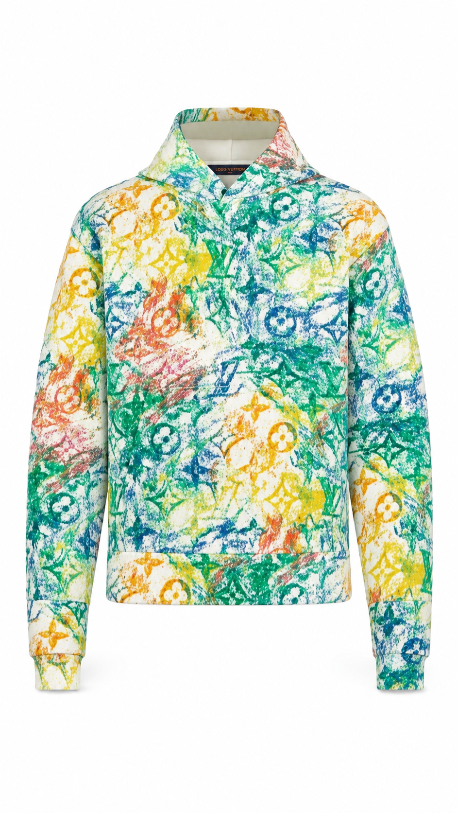 Louis Vuitton Textured Pastel Monogram Hoodie 