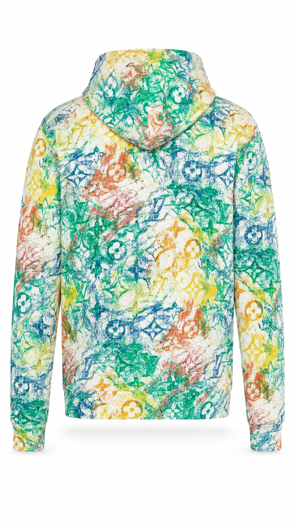 Louis Vuitton Textured Pastel Monogram Hoodie 