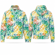 Louis Vuitton Textured Pastel Monogram Hoodie 