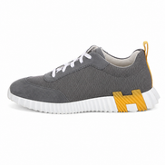 Hermès Bouncing Sneakers Grey & Yellow (Pre-Loved)