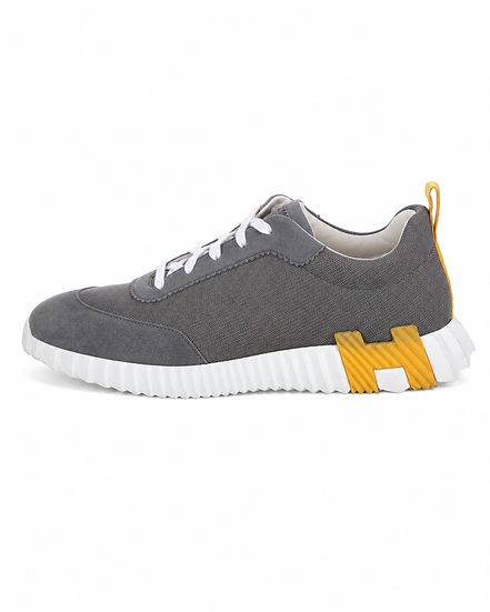 Hermès Bouncing Sneakers Grey & Yellow (Pre-Loved)