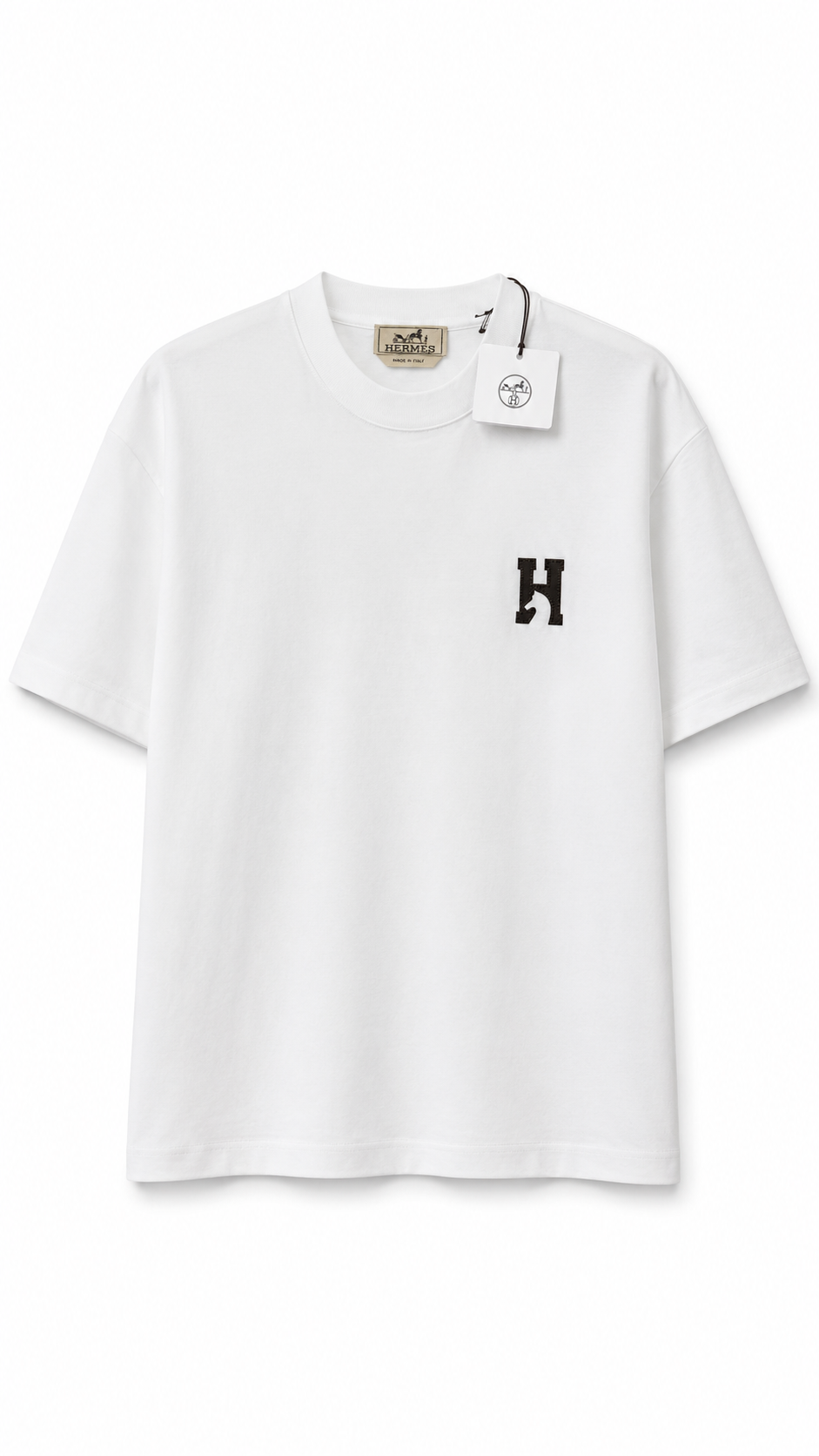 Hermès H Chevalier T-Shirt White 