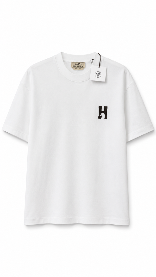 Hermès H Chevalier T-Shirt White "Unworn"