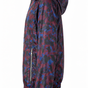 Louis Vuitton Burgundy Camo Windbreaker Jacket 