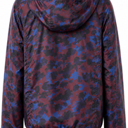 Louis Vuitton Burgundy Camo Windbreaker Jacket 