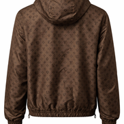 Louis Vuitton Rare Monogram Brown Reversible Windbreaker 