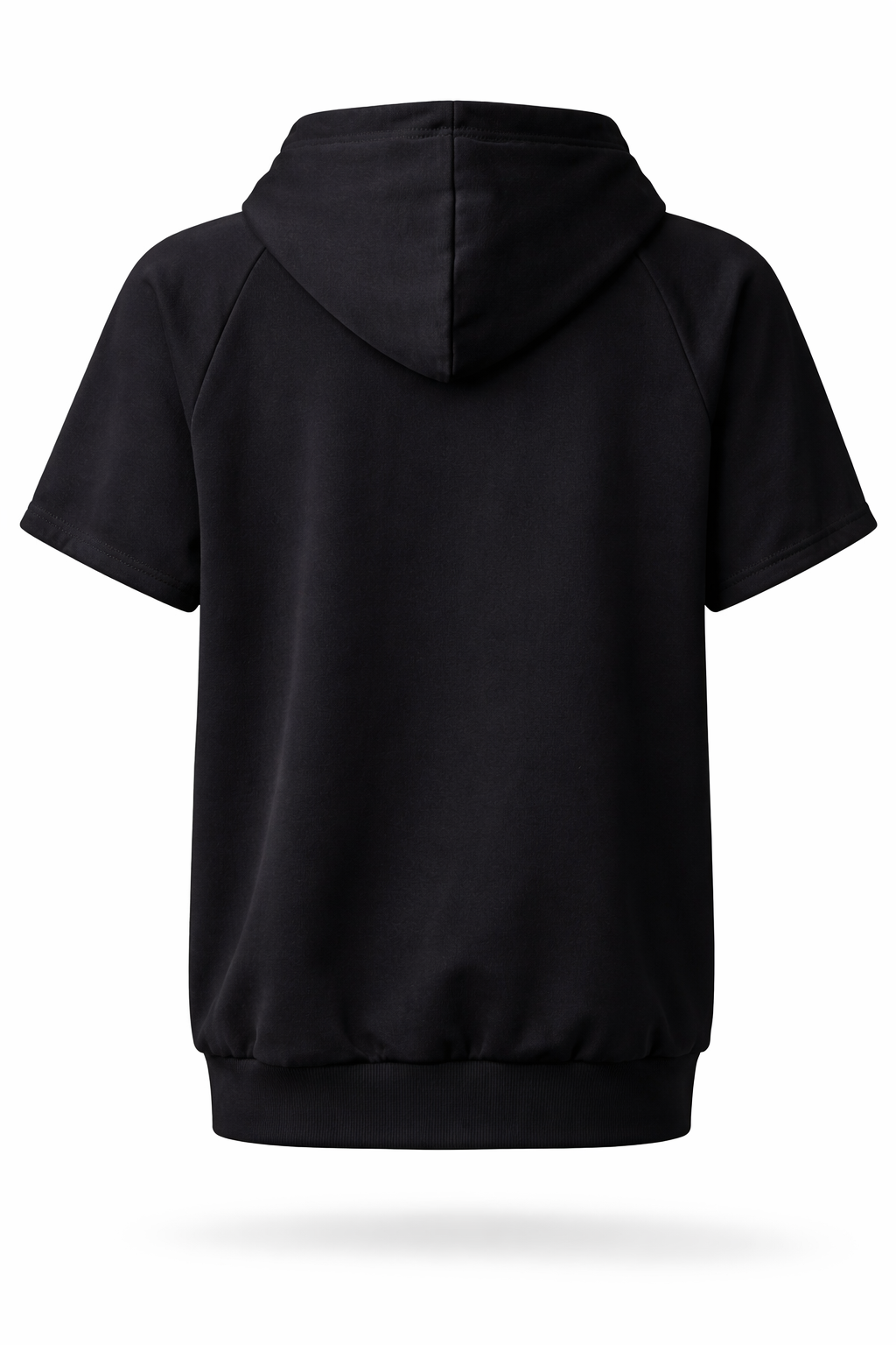 Plein Sport Black Tiger Logo Sleeveless Hoodie 