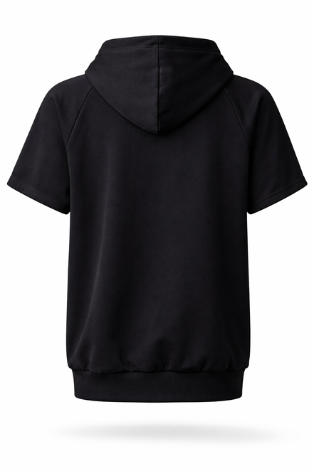 Plein Sport Black Tiger Logo Sleeveless Hoodie "Unworn"