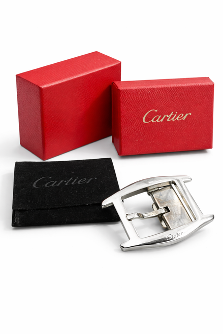 Cartier Classic Silver-Tone Belt Buckle (Pre-Loved)
