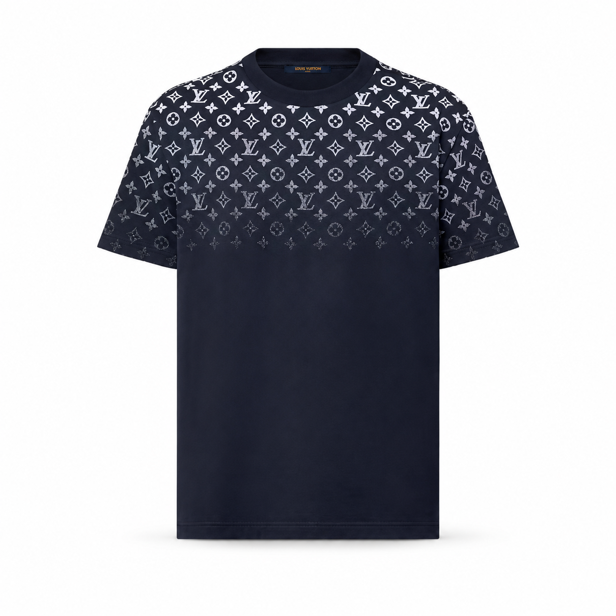 Louis Vuitton Navy Blue Gradient Monogram T-Shirt 