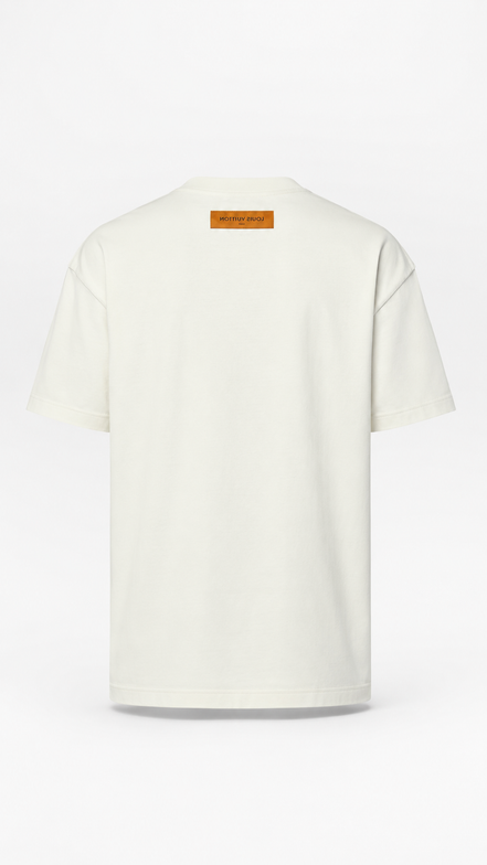 Louis Vuitton White Flower Tapestry T-Shirt "Unworn"