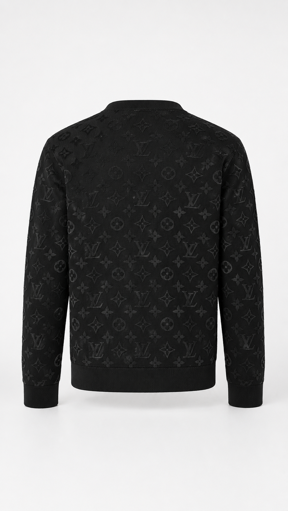 Louis Vuitton Black Gradient Monogram Fil Coupé Sweatshirt 