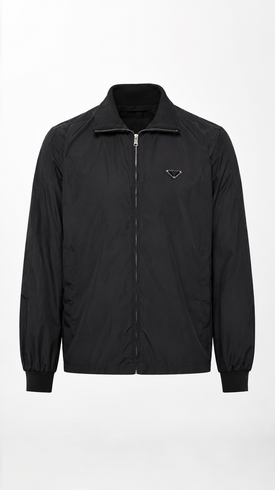 Prada Silk Trim Track Jacket 
