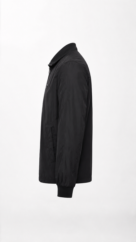Prada Silk Trim Track Jacket "Unworn"