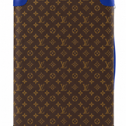 Louis Vuitton Horizon 55 Monogram Macassar Cobalt Blue Rolling Cabin Suitcase 