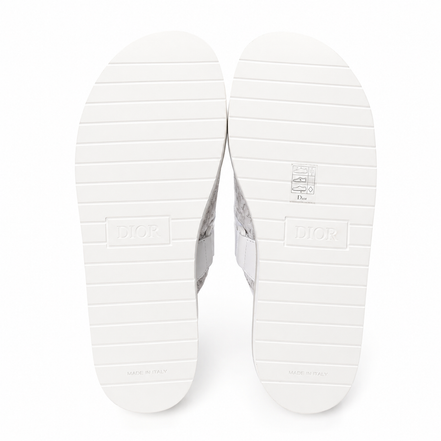 Dior Alpha Oblique Jacquard Technical Sandals "Unworn"