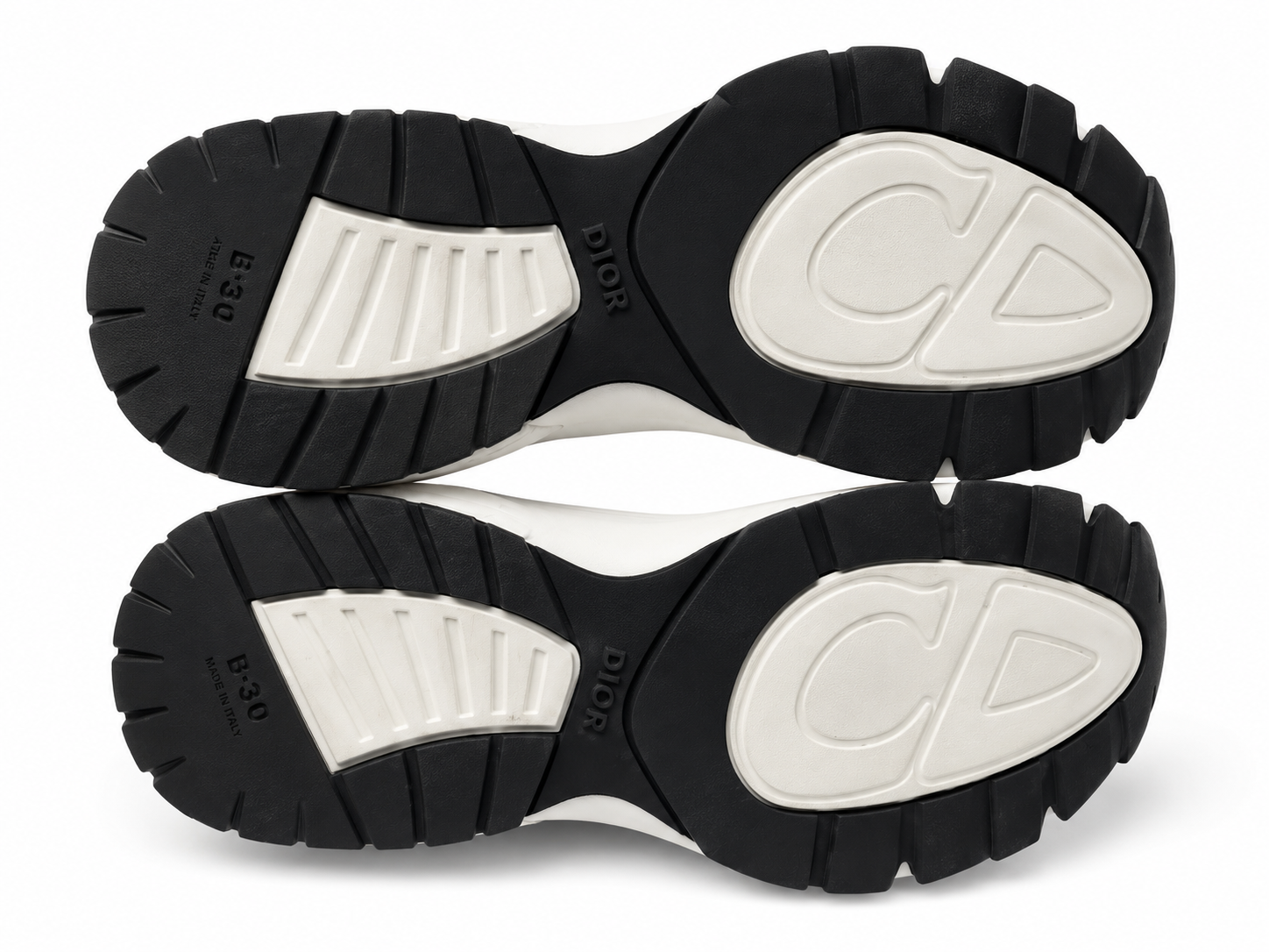 Dior B30 Technical Mesh and Leather Low-Top Running Sneakers 