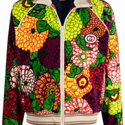 Gucci Botanical Floral Print Track Jacket (Pre-Loved)