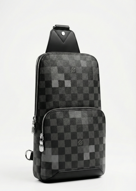 Louis Vuitton Avenue Sling Bag Damier Graphite Pixel "Unworn"