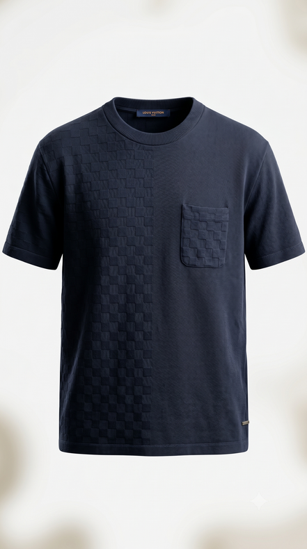 Louis Vuitton Cotton Half Damier Pocket T-Shirt "Unworn"