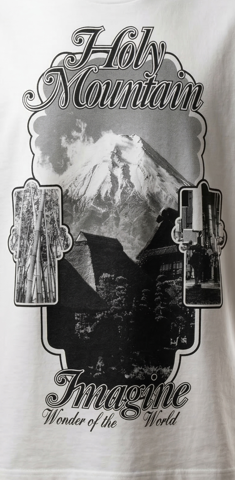 Louis Vuitton Holy Mountain Printed White T-Shirt (Pre-Loved)
