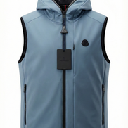 Moncler Allier Soft Shell Gilet Black 