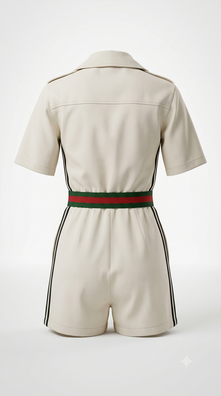 Gucci x adidas Short Jumpsuit White "Unworn"