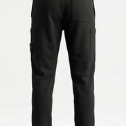 Black Stone Island Zip Hoodie & Joggers Set (Pre-Loved)