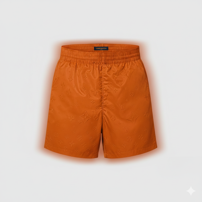Louis Vuitton Orange Swim Shorts Size XL “Never Owned”