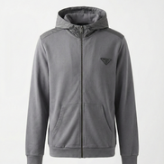 Grey Prada Technical Hoodie & Joggers Set (Pre-Loved)