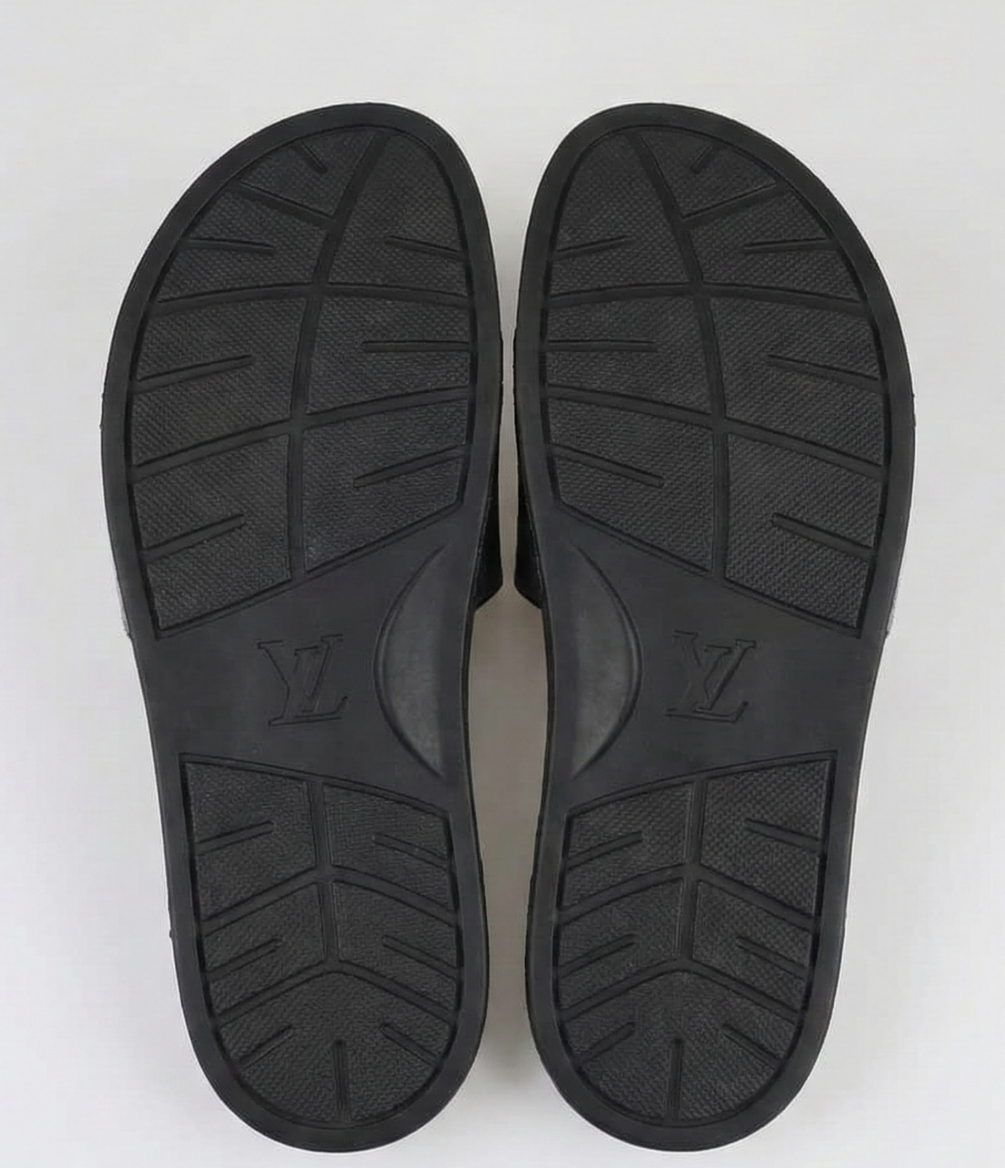 Super Rare Louis Vuitton Split Sliders (Pre-Loved)