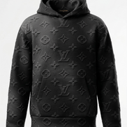 Louis Vuitton 2054 Black 3D Monogram Hoodie 