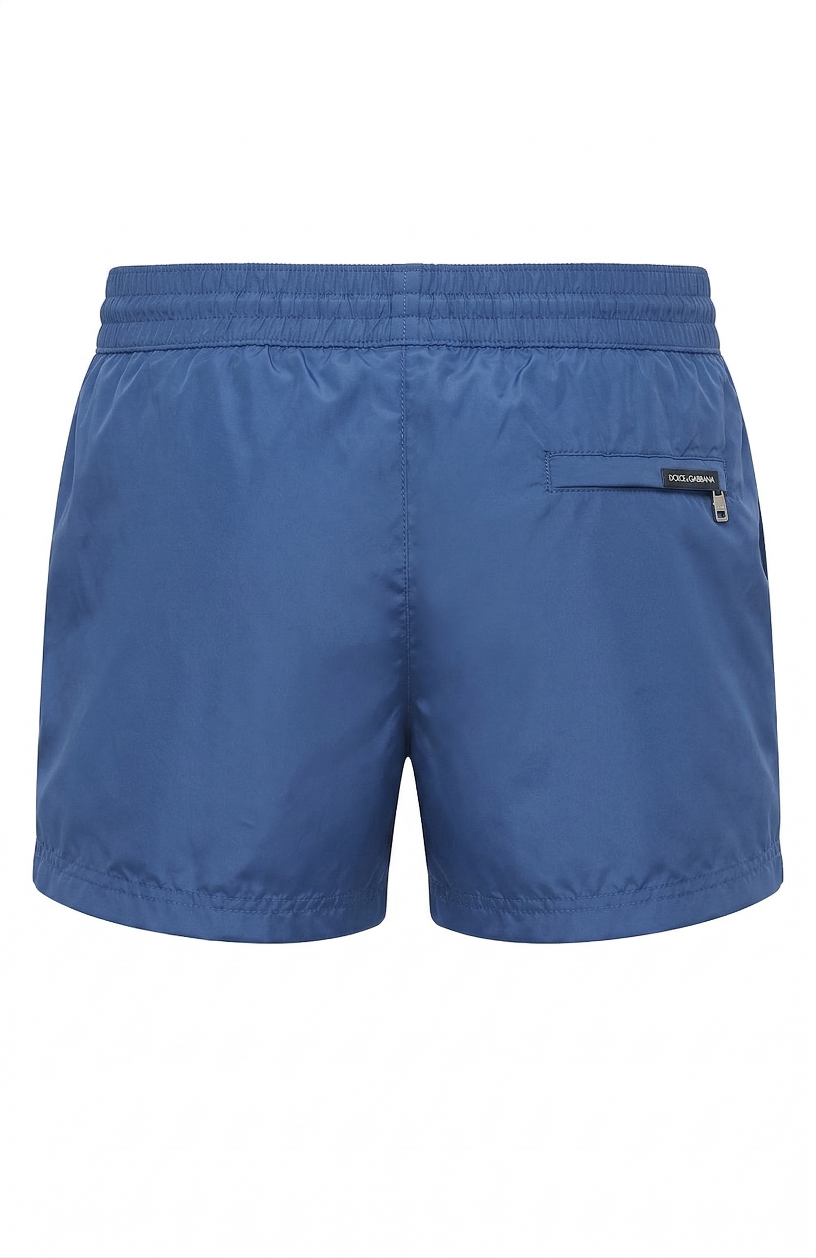 Dolce & Gabbana Milano Crown Logo Blue Swim Shorts (Pre-Loved)