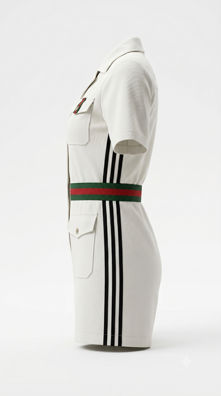Gucci x adidas Short Jumpsuit White "Unworn"