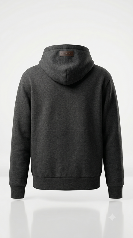 Louis Vuitton Graphic Logo Hoodie Dark Grey "Unworn"