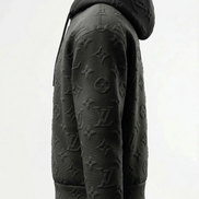 Louis Vuitton 2054 Black 3D Monogram Hoodie 