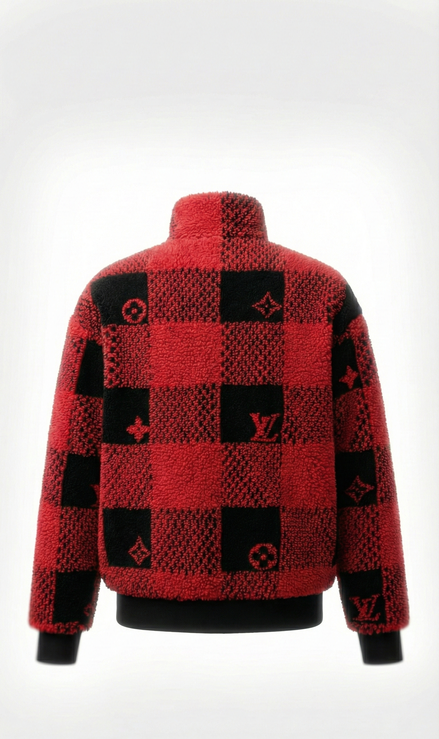 Louis Vuitton New Season Monogram Fleece Jacket 