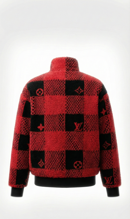 Louis Vuitton New Season Monogram Fleece Jacket "Unworn"