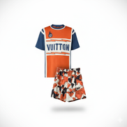 Rare Louis Vuitton Orange Set Size XL “Never Owned”