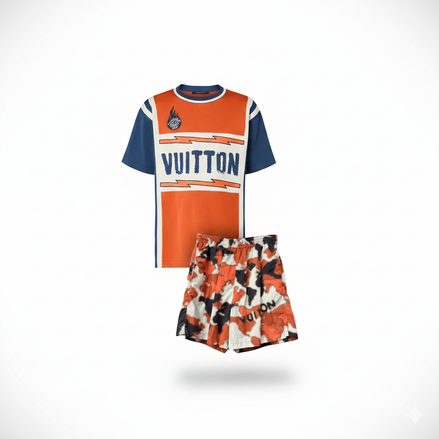 Rare Louis Vuitton Orange Set Size XL “Never Owned”